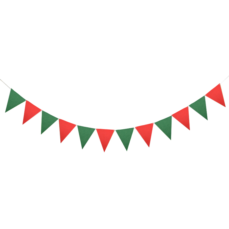 12 flaggor 2.5 meter födelsedagsbunting banderoller vimpel baby shower bröllopsgirland non-woven flaggor för fest heminredning rekvisita: B07