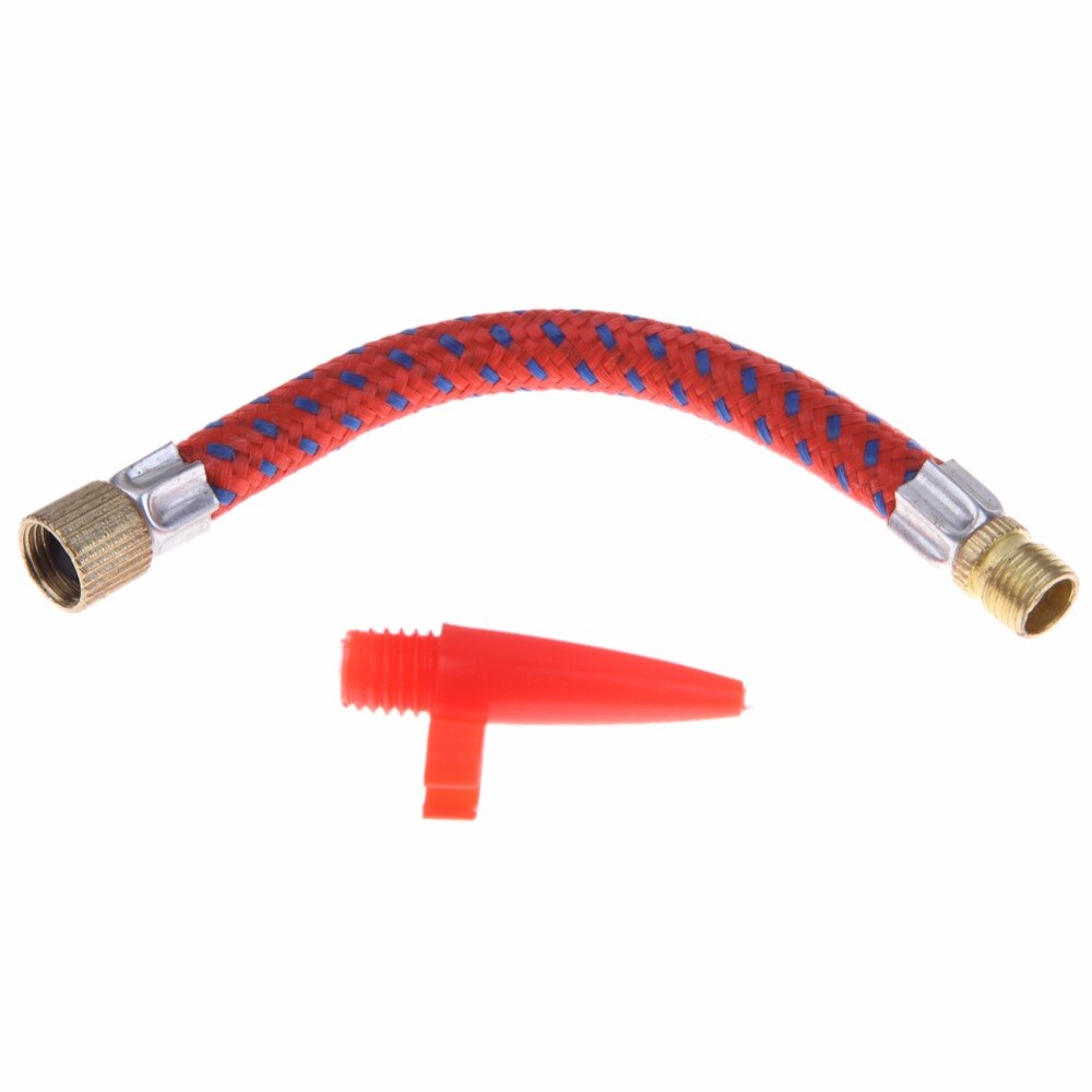 7 teile/satz Standard Größe Luftmatratze Pumpe Schlauch Adapter Düse Ventil Luft Schlauch Aufblasen Nadeln Fahrrad Pumpe Inflator Stecker Fahrrad werkzeuge