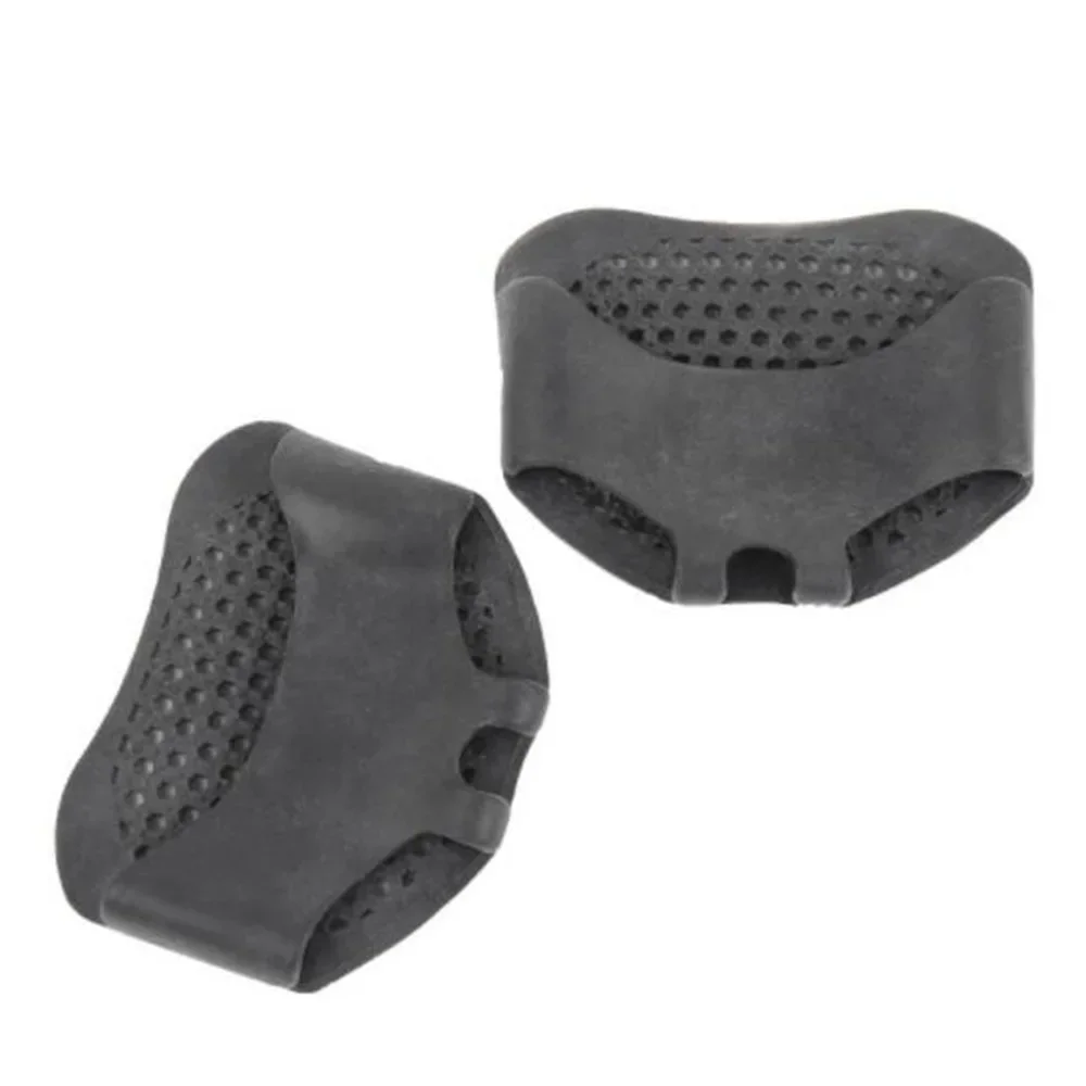 2pc silikonforfotputer femhulls honeycomb tåseparator gel smertelindrende innleggssåler forhindrer føtter hard hud blemmer liktorn fotpleie
