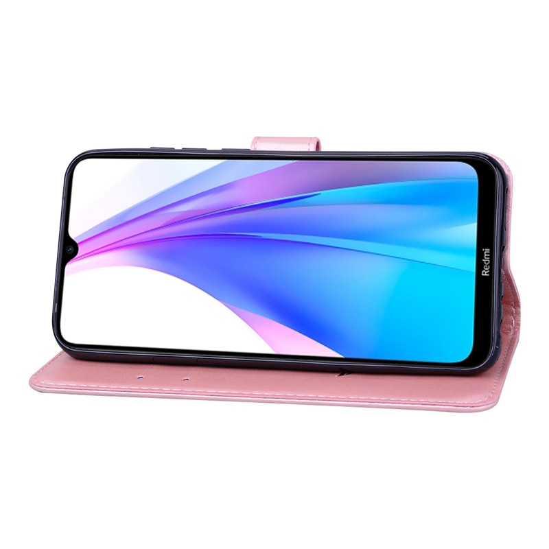 Voor xiaomi redmi note 8t hoesje leren flip case op voor fundas xiaomi redmi note 8t 8 t cover 3d bloemen portemonnee telefoonhoesje etui