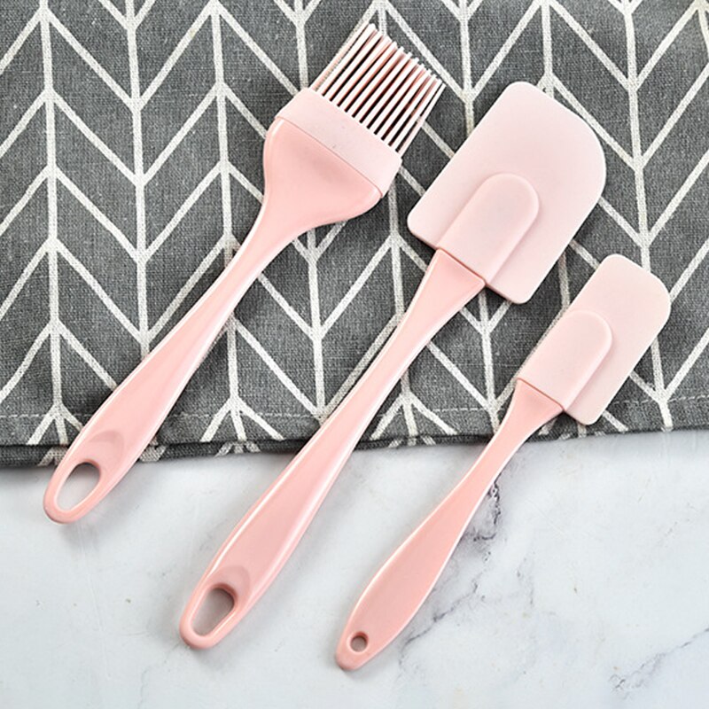3 Pcs All-in-one Set Silicone Spatula Cooking Supp... – Grandado
