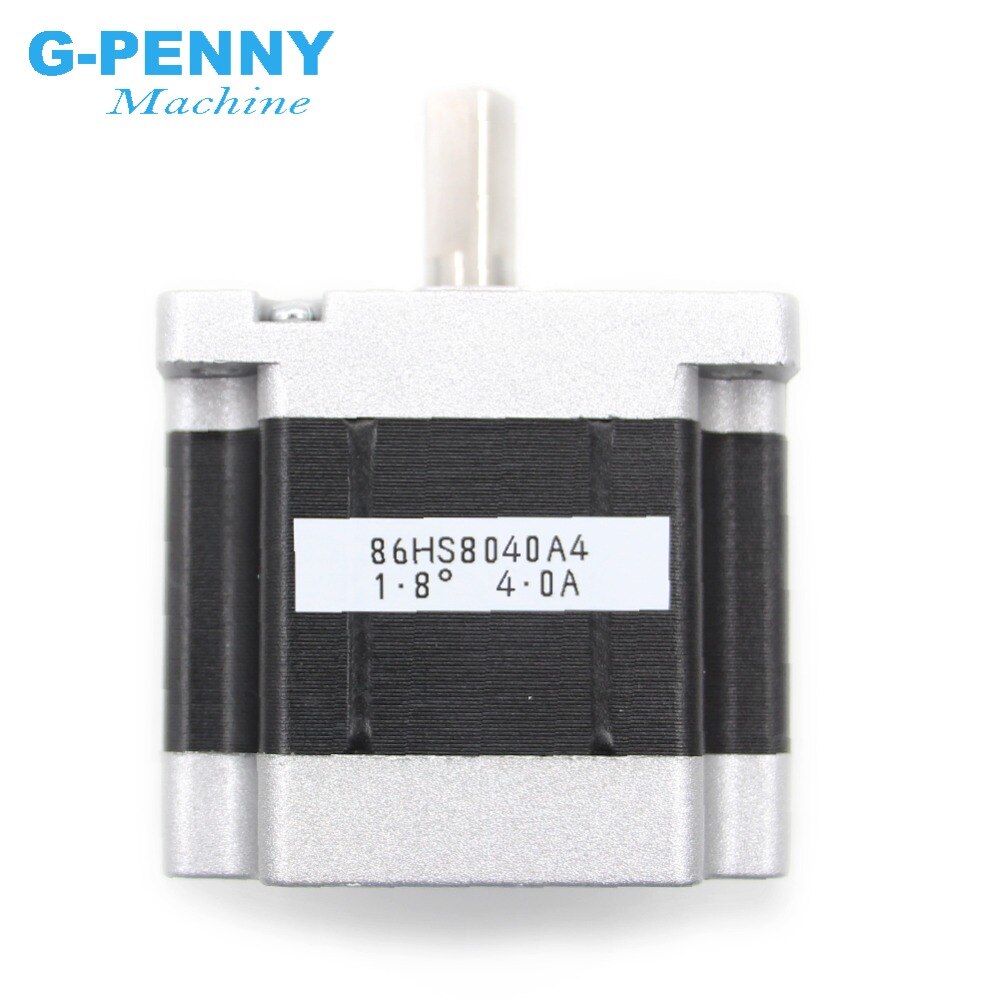 Moteur pas à pas NEMA 34 CNC, 86x80mm, 4,2n. m 4A D = 14mm, 570Oz-in pour machine à graver, imprimante 3D, CNC