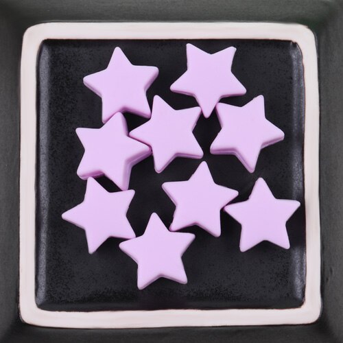 TYRY. HU 10 pc/lot étoiles bébé Silicone perles de dentition de alimentaire bébé produits collier à faire soi-même rongeur perles bébé jouets sûrs sans BPA: 63