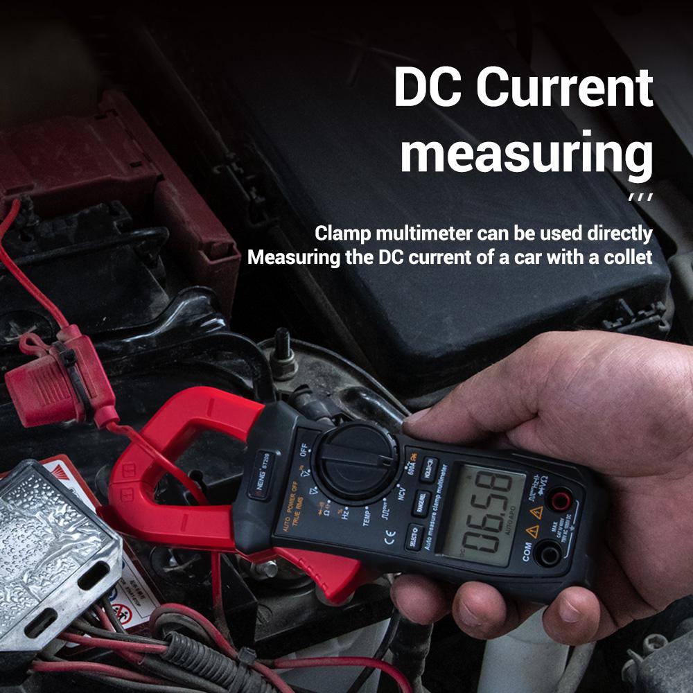 ANENG ST209 Digital Klemme Meter Multimeter 6000 zählt True RMS Mini Ampere DC/AC Klemme Meter Voltmeter 400v automatische Palette
