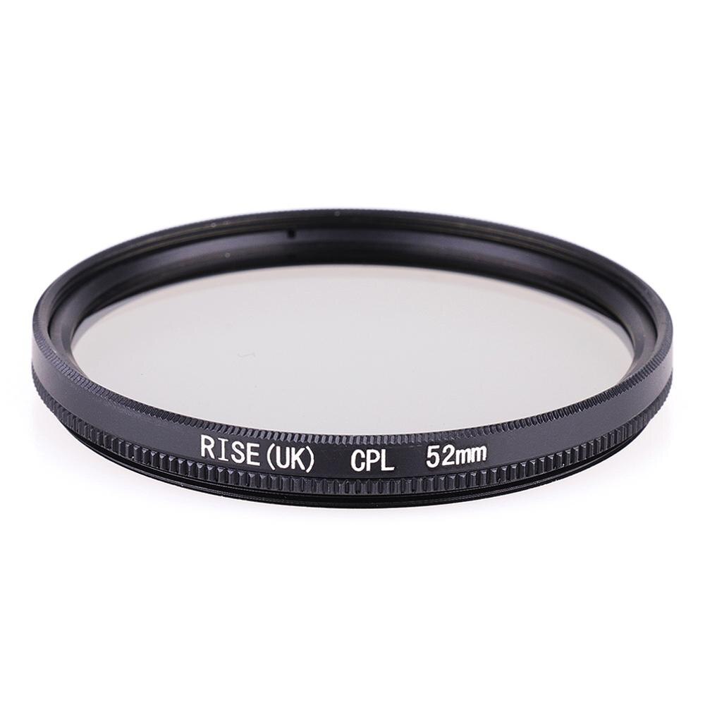 erheben (UK) 37/39/40,5/43/46/49/52/55/58mm Zirkularpolfilter CPL Objektiv Filter mit Kasten Für DSR Kamera Objektiv