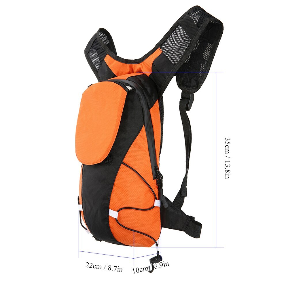 # 5L Turn Signal Reflective Light Backpack Outdoor Sport Safety Bag Gear Reflectiv Pack for Cycling Running Walking Jogging