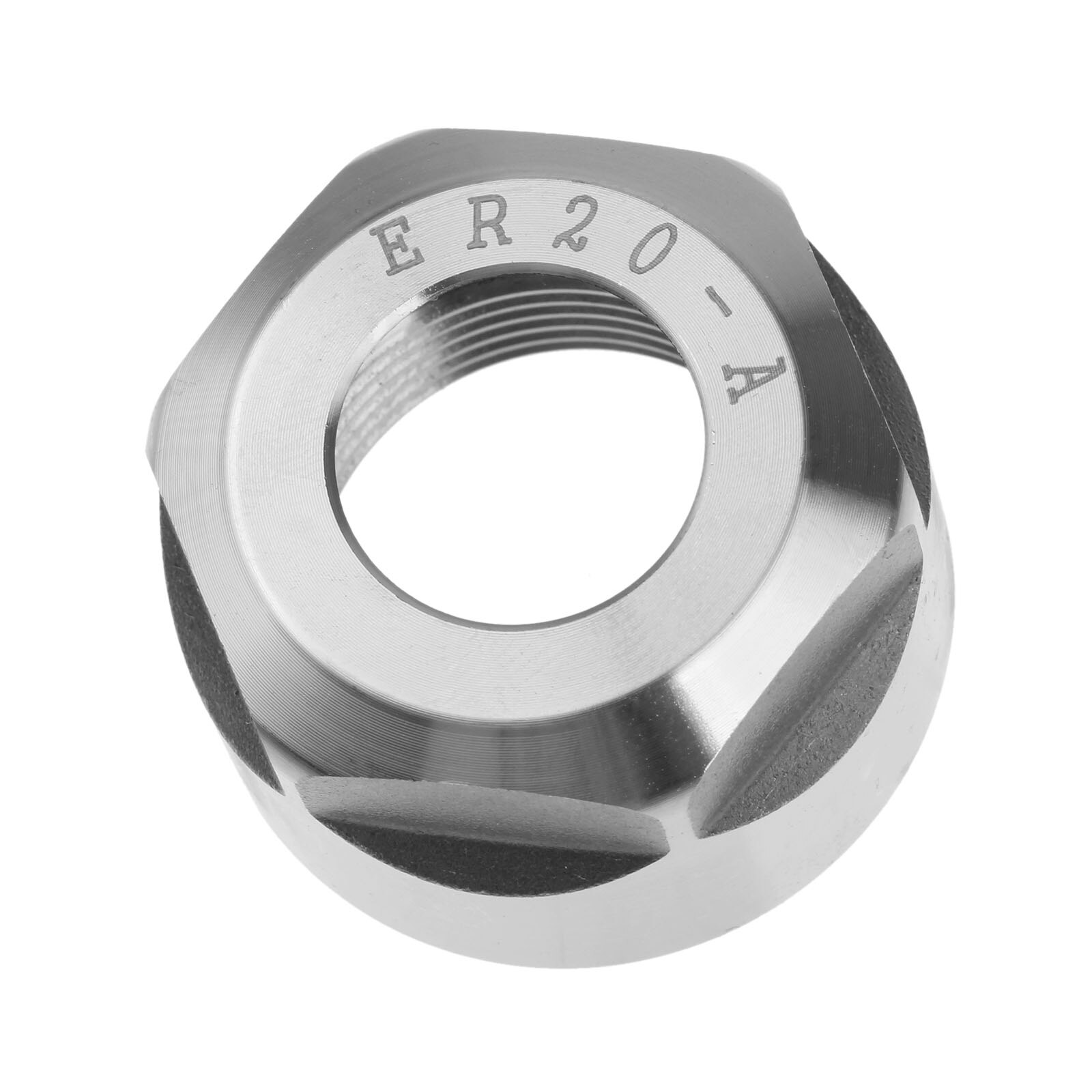 1Pc ER20 Nuts Precision Spring Collet Clamping Nut for CNC Milling Chuck Holder Lathe Engraving Machine Nut ER Collet Accessory