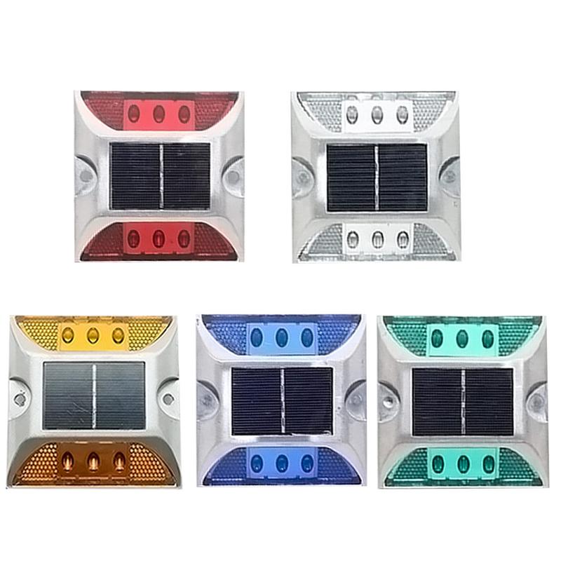 Driveway Reflectors Solar Solar Pathway Lights Outdoor Lasting Outdoor Warning Step Lights Solar Raised Pavement Marker