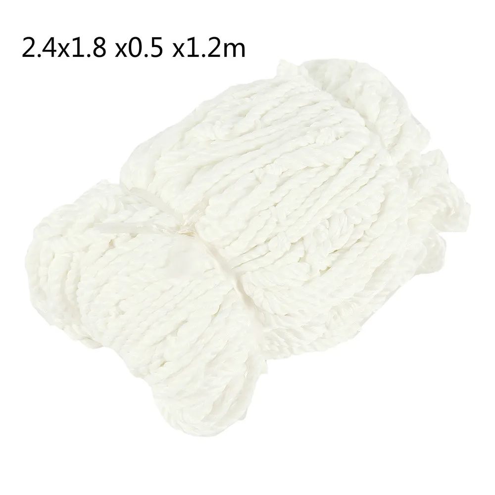Full Size Voetbaldoel Net Voetbal Doelpaal Voetbal Training Accessoires Voetbal Net Voetbal Net Voetbal Trainingsmateriaal: YELLOW