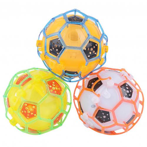 Elektrische Multi-Occasionele Handig Interactieve Educatief Crazy Voetbal Zingen Dansen Knipperende Mesh Stuiterende Bal Met Lig: Default Title