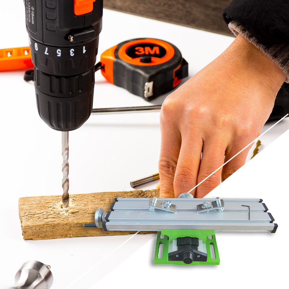 1pc Mini Multifunctional Cross Working Table XY-axis Adjustment Home Micro Milling Drill Machine Worktable Bench Mechanic Tools