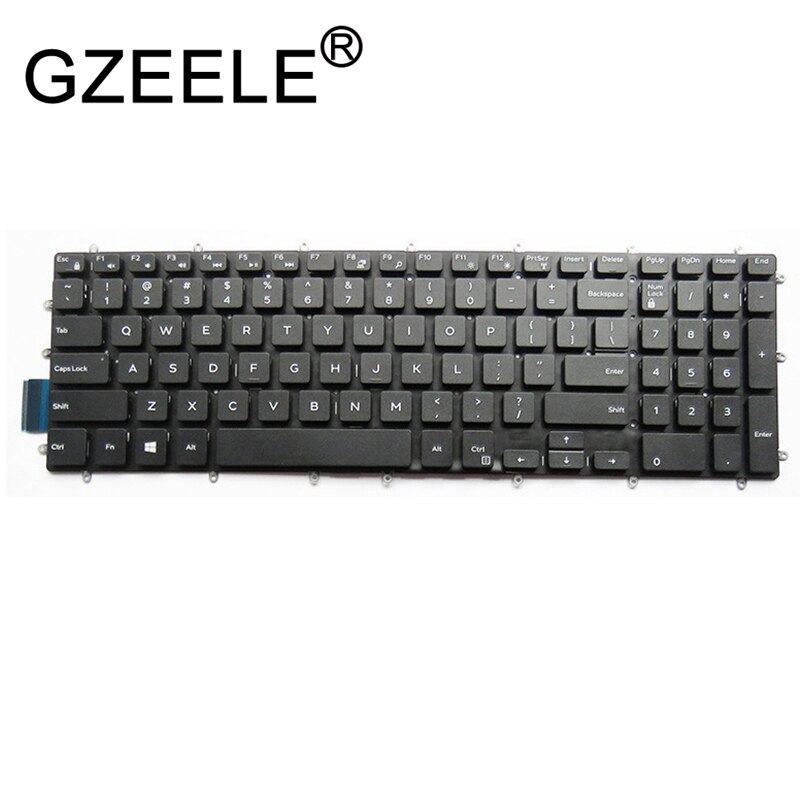 GZEELE US English keyboard for DELL Inspiron 3583 3584 3585 3593 3595 5767 17- 5767 P32E-001 laptop notebook replace