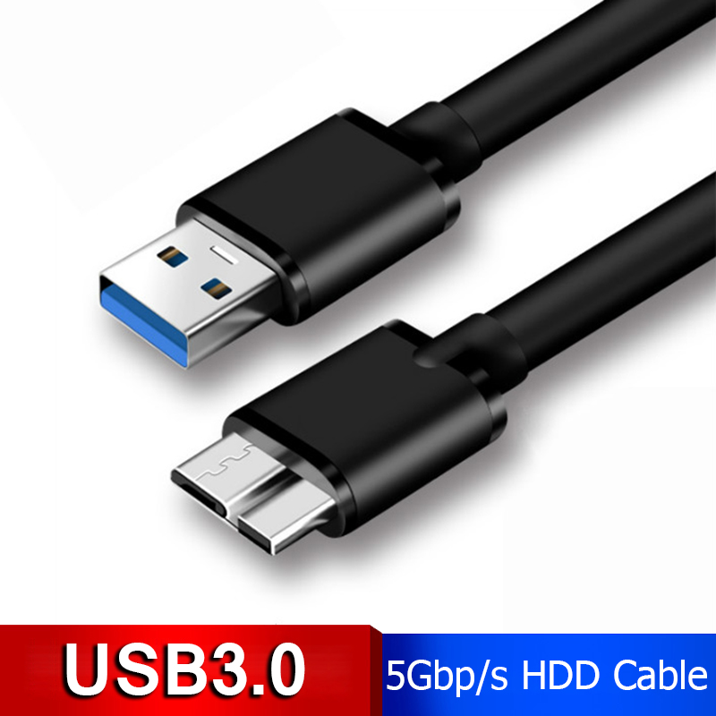 0.5/1/1.5M Usb 3.0 Type A Naar Micro B Kabel Voor Externe Harde Schijf Disk Hdd samsung S5 S4 Note3 Usb Hdd Datakabel