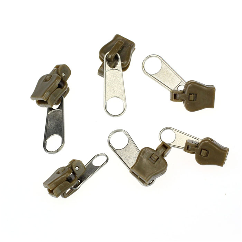 Nowy gorący 6 sztuk naprawić zamek błyskawiczny ratować natychmiastowy zestaw naprawczy wymiana suwak wymienny wielokrotnego użytku naprawa szycia zamek błyskawiczny nowy