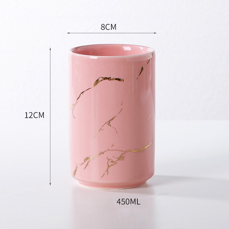 Toothbrush cup Couple gargle cup Wedding decorations Ceramic bathroom accessories Valentine's Day Family Hotel Supplies: H