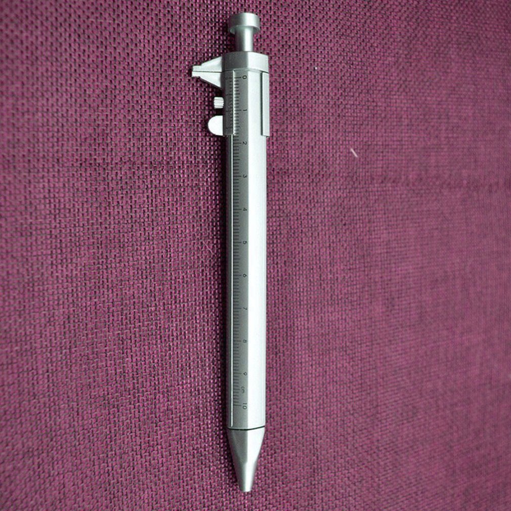 Gel Ink Pen Vernier Caliper Roller Multifunction Ball Pen Stationery Ball-Point 0.5mm