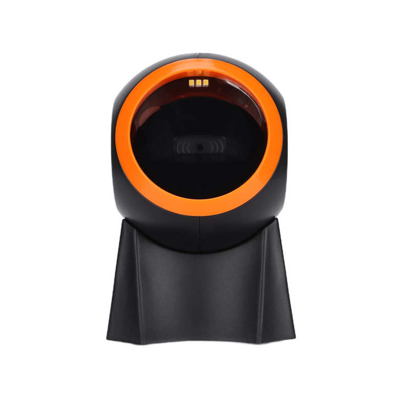 Desktop Barcode Scanner Automatic Sensing 2D QR Screen Scanning with USB Cable for for POS PC Supermarket Bookstore