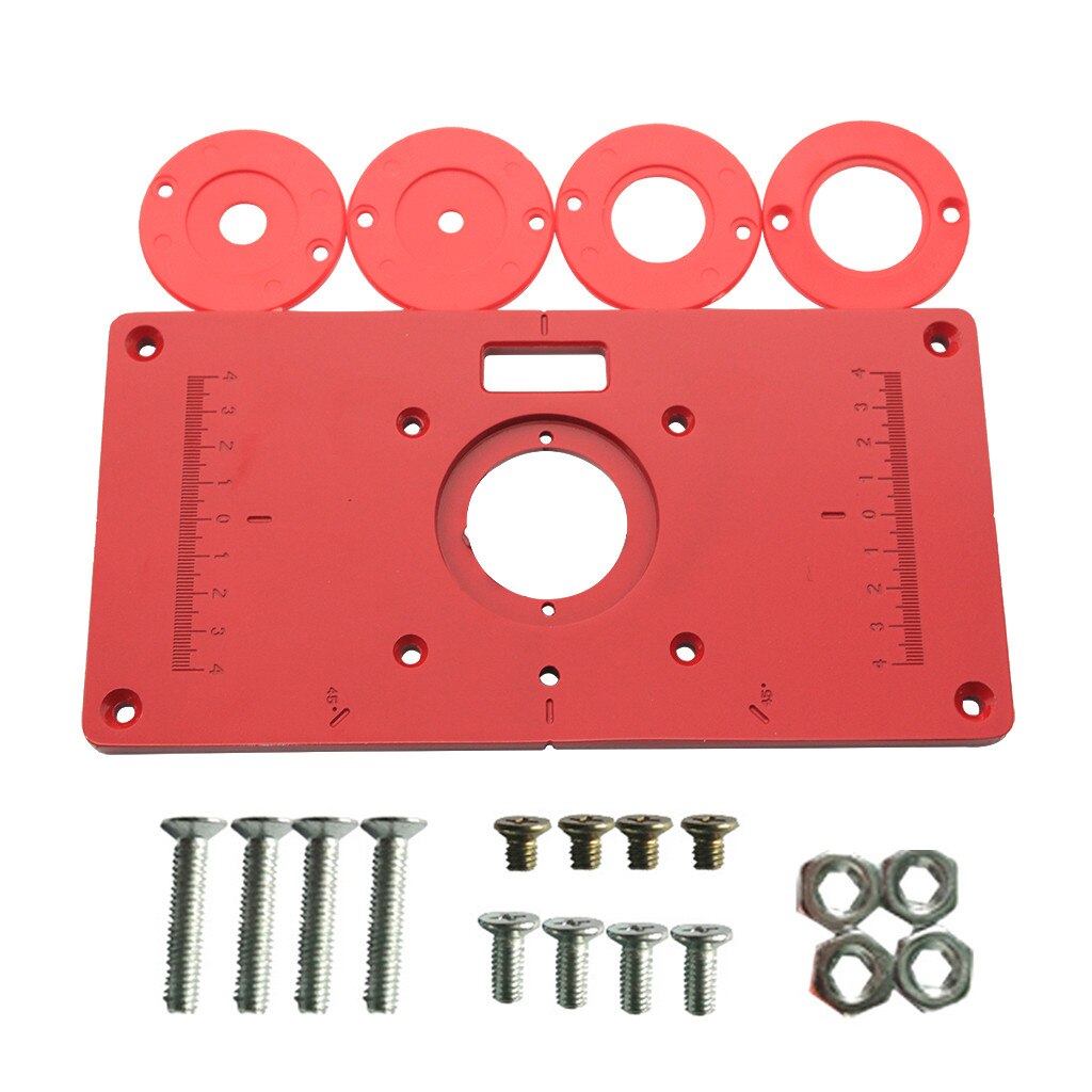Woodworking Trimming Machine Flip Board Router Table Insert Plate trimming machine flip Board for Woodworking Benches Router