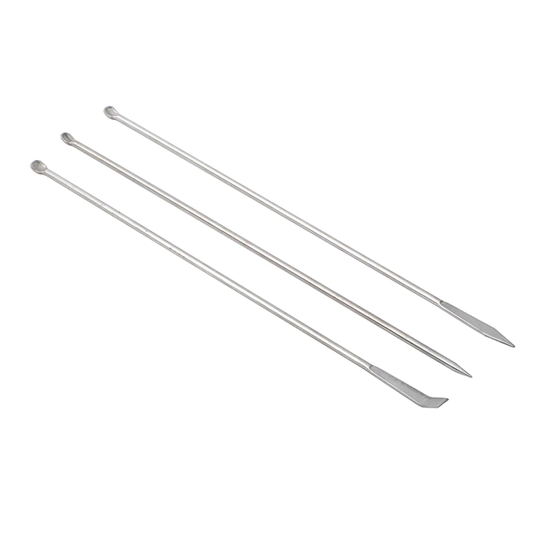 Cuchara Raspador Medicinal Inoxidable - 220mm Cucharón de Laboratorio - Cuchara Pequeña