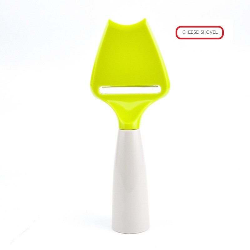 Kitchen Gadgets Set 9 Peeler Can Opener Lemon Pressing Avocado Knife Pizza Wheel Ice Cream Scoop Kitchen Fruit Baking Cook Tools: Cheese shovel