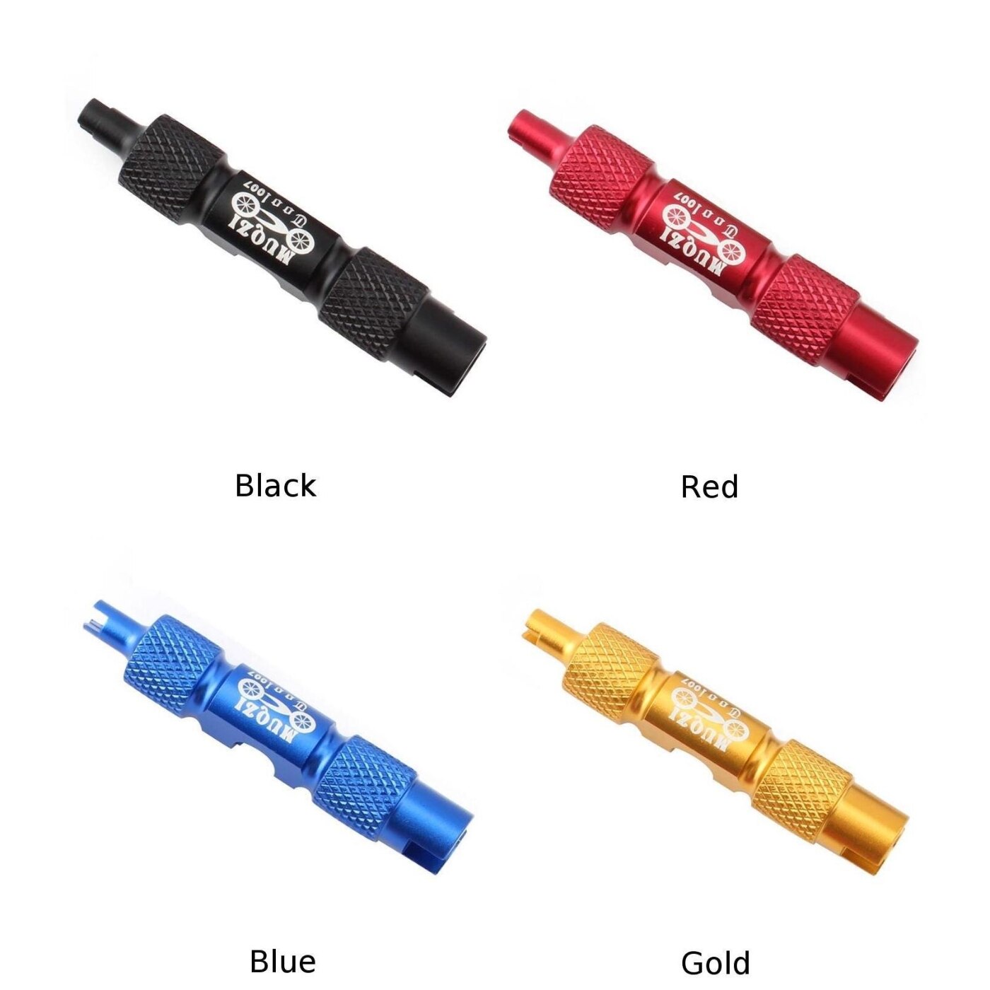Double-Head Tyre Valve Core With Remover Tool Schrader Car Bike Motorcycle Wheel