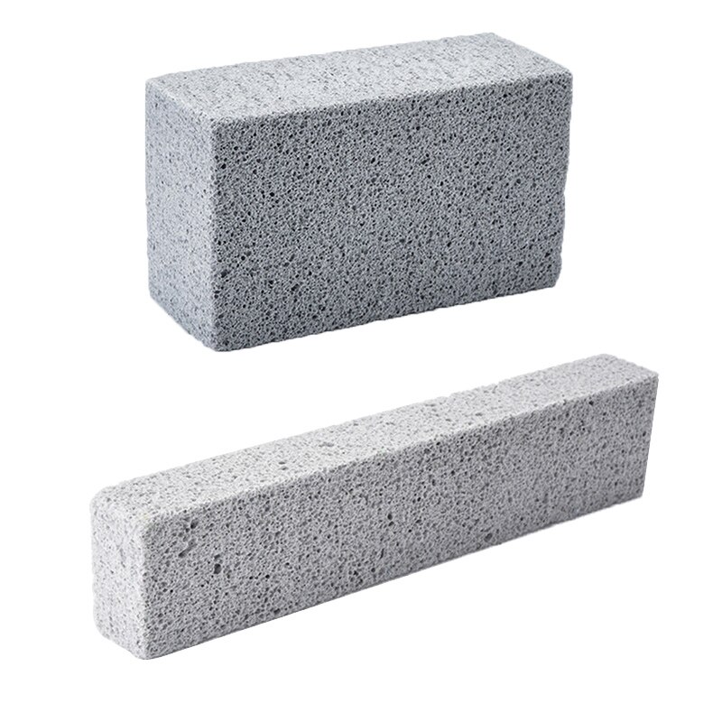 BBQ Grill Cleaning Brick Block Barbecue Cleaning Stone BBQ Racks Stains Grease Cleaner BBQ Tools Kitchen Decorates Gadgets 2pcs