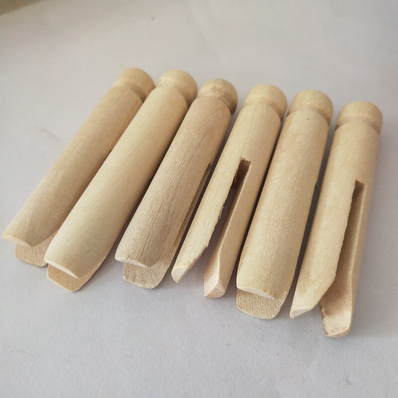 Hand Made Diy Huishoudelijke Decoratie Snack Zak Afdichting Clip Houten Handwerk Ornamenten