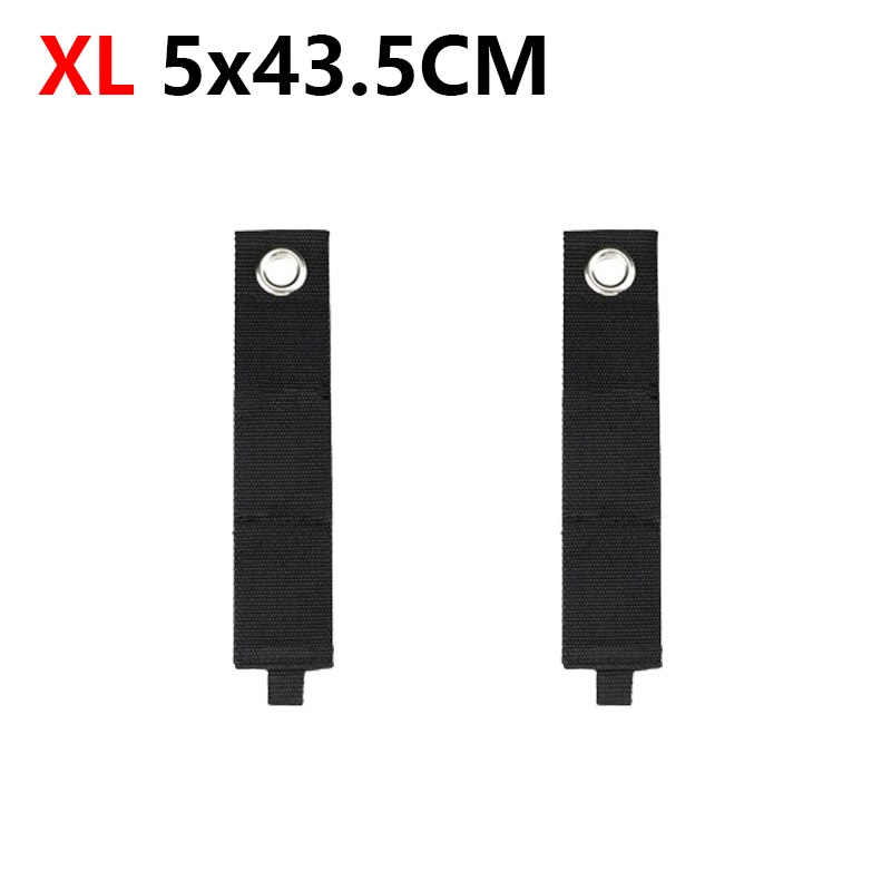 2 Stuks Verlengsnoer Houder Organizer Heavy Duty Haak En Lus Opbergband Kabelriemen Wikkel Touw Organizer Voor Opknoping: Black