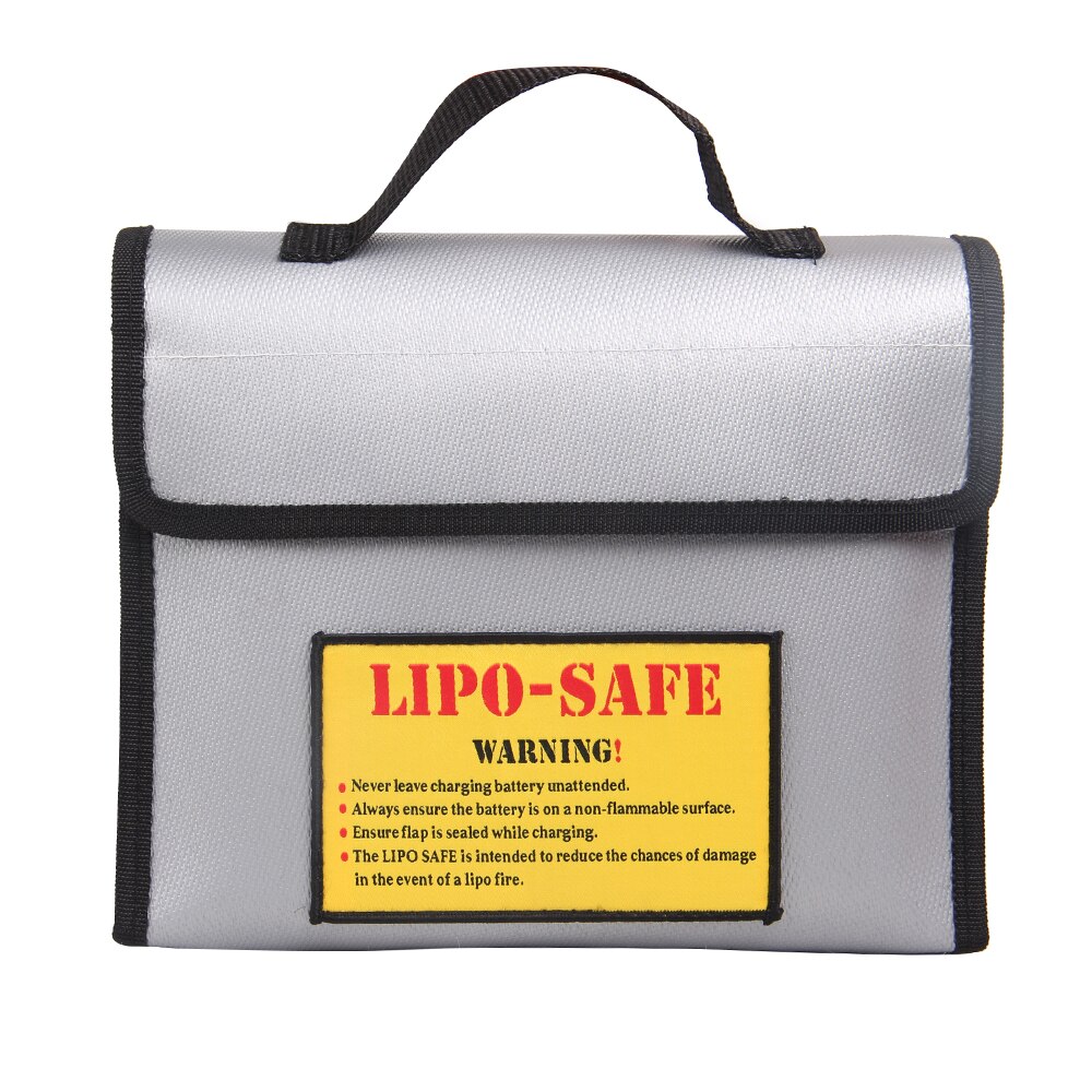 Fireproof Explosionproof Lipo Battery Safe Bag Handheld Heat Resistant Pouch Sack for Battery Charge & Storage 240 * 180 * 65mm