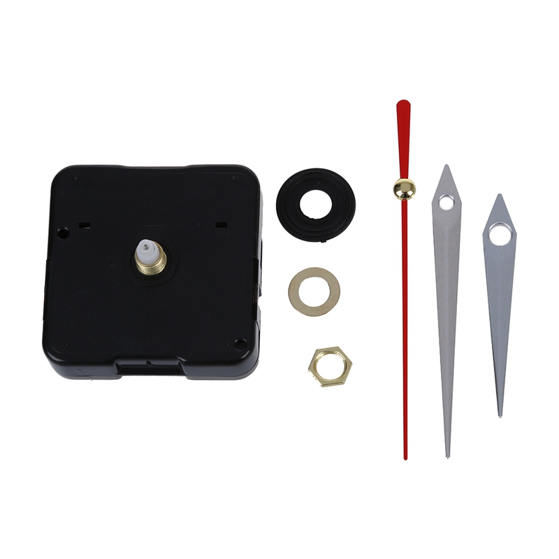 Stille kwartsklok mechanisme uurwerk kit, koppel lange