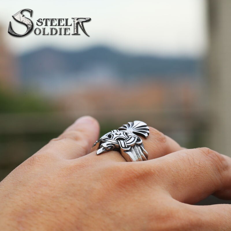 Vintage 316L Rvs Ring Voor Mannen En Vrouwen Nooit... – Grandado