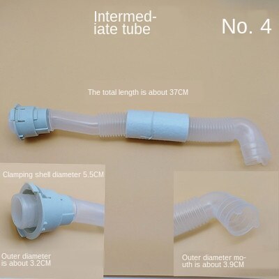 Washing Machine Origional Product in Drainage Pipe Overflow Tube Bottom in Connection Tube Inlet Tube Accessories: Green