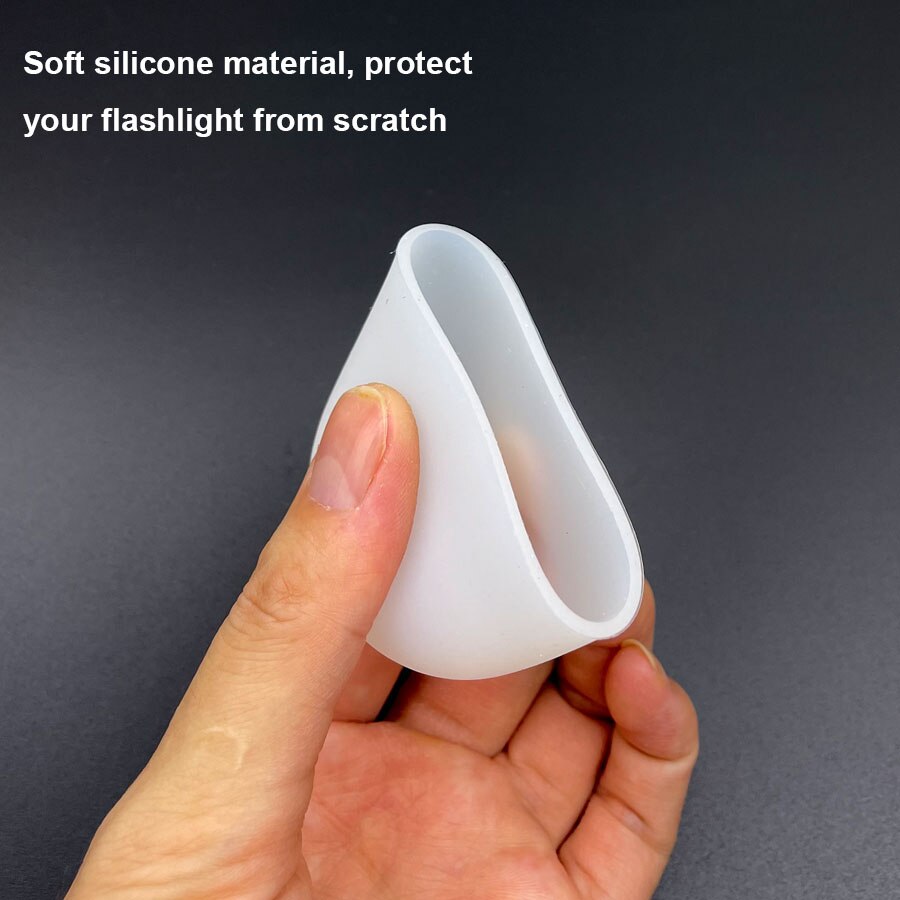 Silikon Gummi Elastische Diffusor Für Kopf 38 - 44mm 18650 26650 Taschenlampe EA01 MT01 C8 DIY Camping Lesen Licht taschenlampe Laterne