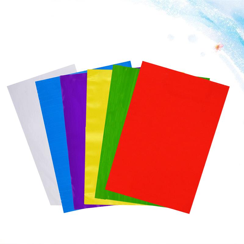 100 Sheets Transparent and Colorful Sugar Packing Paper Wrapping Paper Nougat Candy Baking Paper Cellophane Diy Handmade Paper