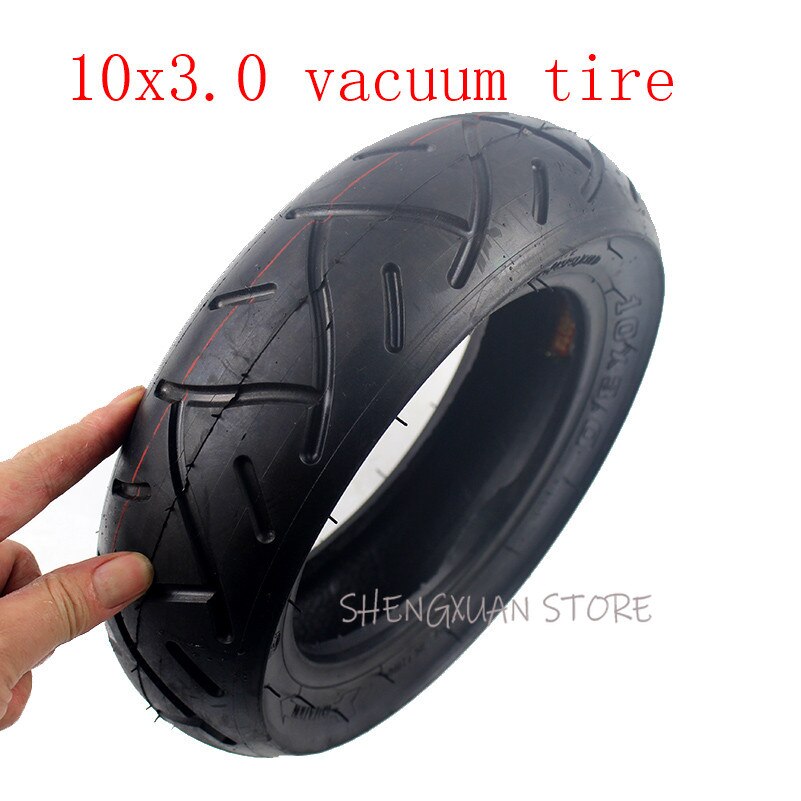 10*3.0 Electric Scooter Tubeless Vacuum Tire 10x3.0 Scooter Vacuum Tyre 10 Inch Widening and Thickening Tire