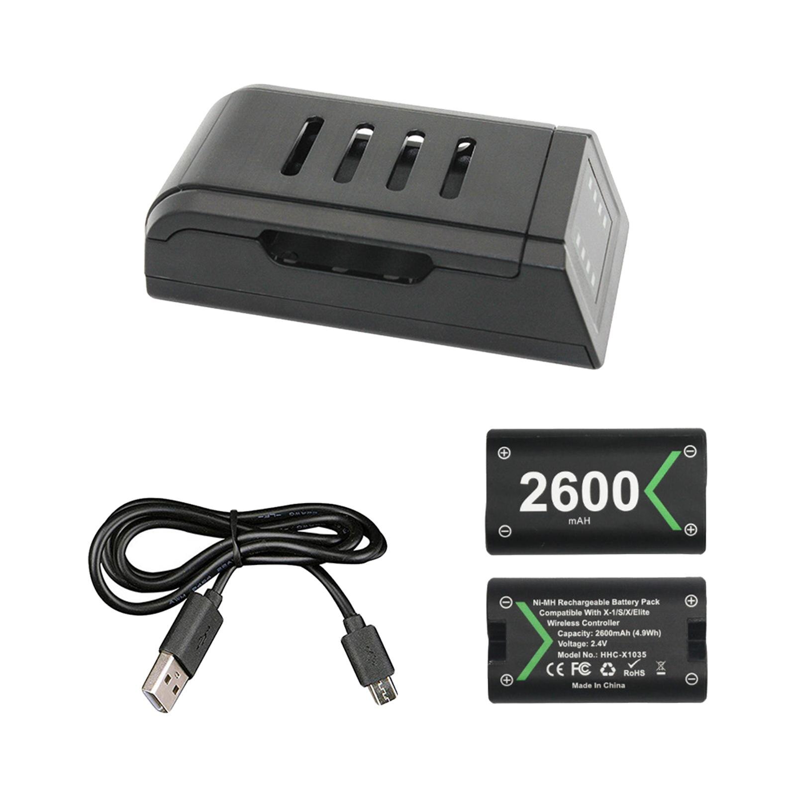 Controller Charger Oplaadbare Batterijen 2 Pack Wireless Dual Charging Station Voor Een Gaming Controller Accessoires