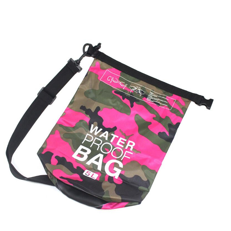 Waterproof Swimming Bag Storage Dry Sack Bag For Canoe Kayak Rafting Outdoor Sport Swimming Bags Travel Kit Backpack