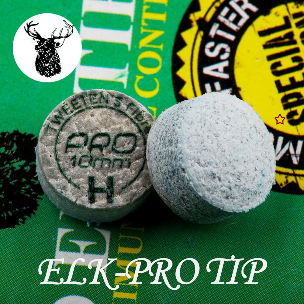 Ronnie O'Sullivan-ELK PRO tacos de billar Snooker Cue 10mm 11mm medio duro dureza consejos una Uds Billiad accesorios barato
