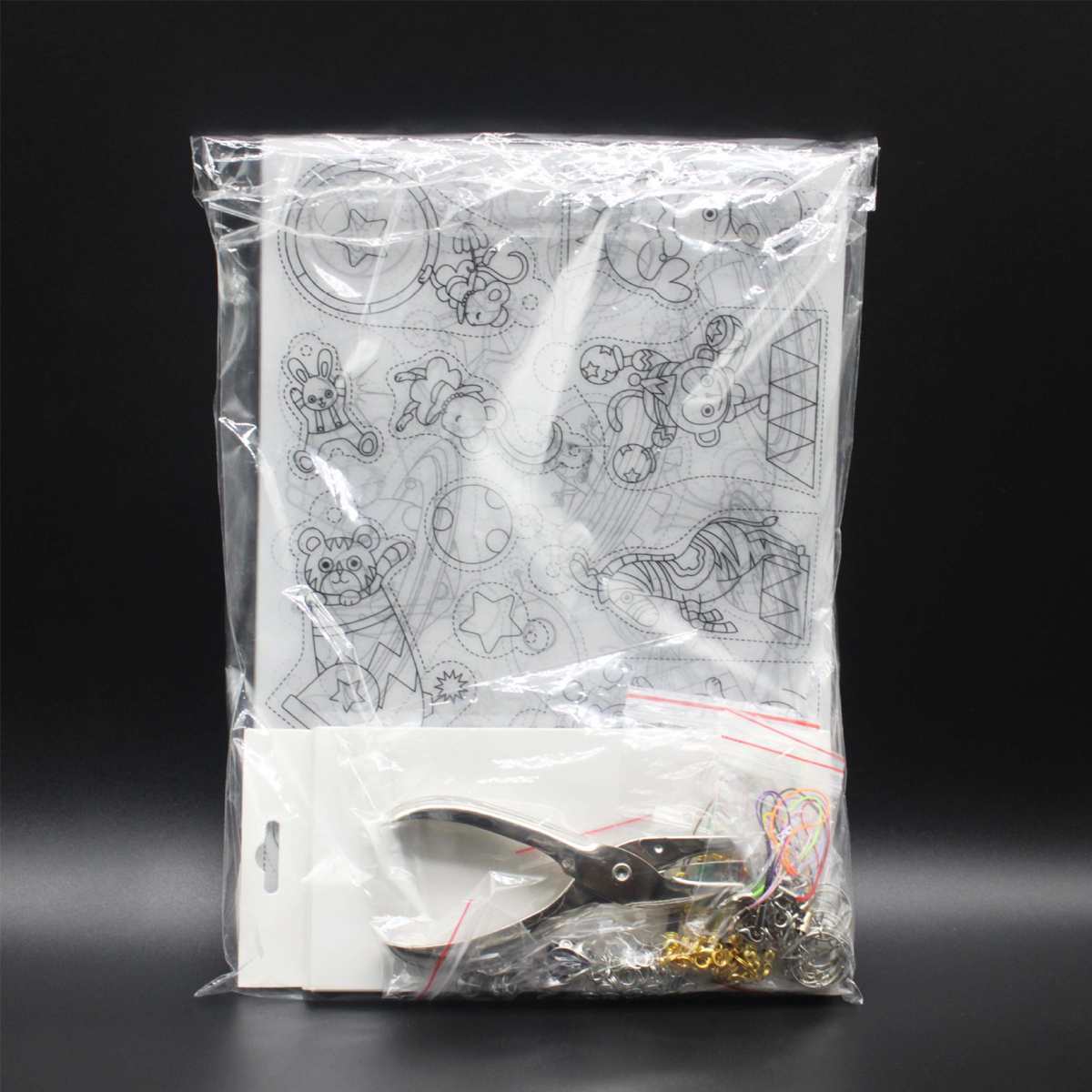 33/145/198 Pcs Krimpkous Vel Plastic Kit Perforator Sleutelhangers Potloden Shrinky Art Papier Set Diy tekening Art Embossing Tool