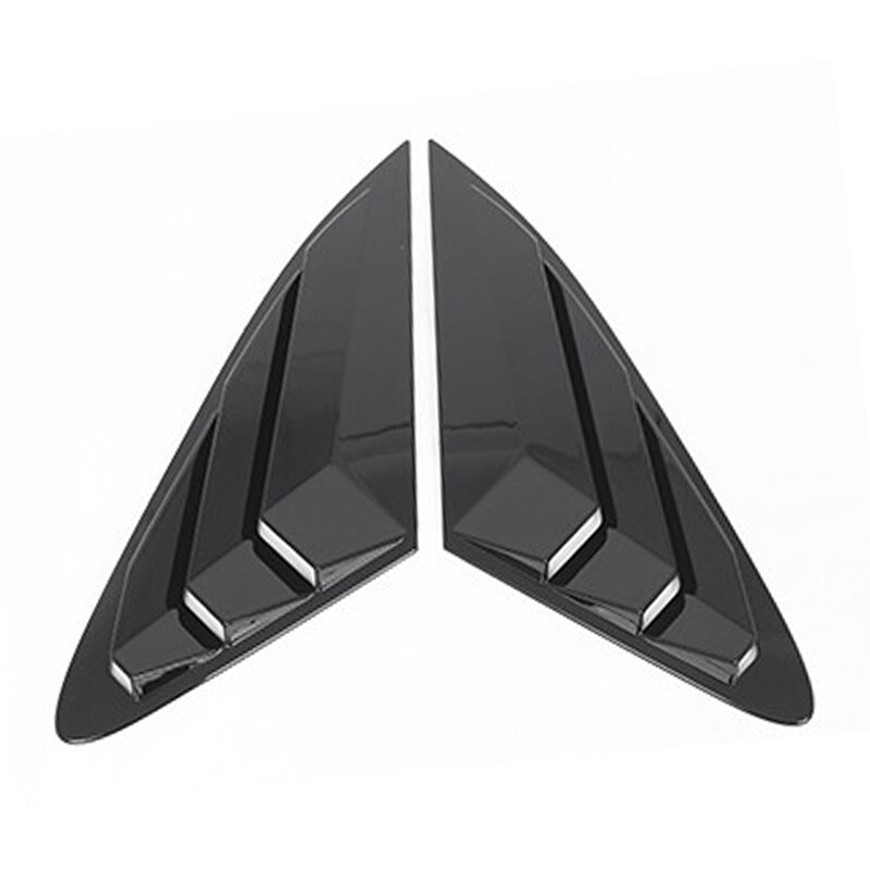 Car Rear Window Spoiler Cover Trim Side Triple-cornered Blinds Decoration for Kia K5/Optima: Default Title