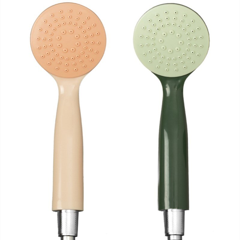 Household shower head hand-held shower bath shower fall resistant shower head colorful shower head hose bracket set