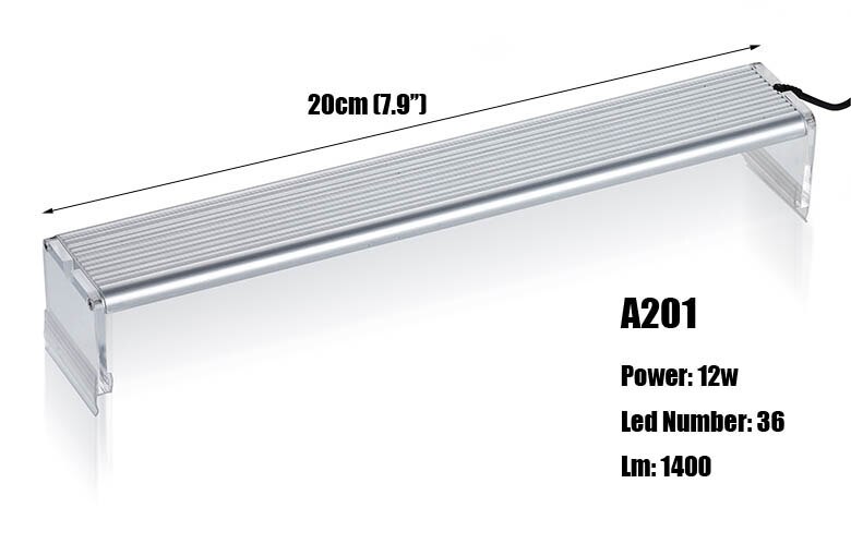 Chihiros – lampe LED Marine pour Aquarium, récif, réservoir, plante, eau de mer: A201M 20cm