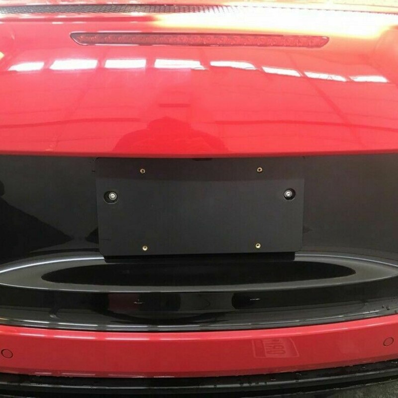 Kit de montaje de marco de soporte de placa de matrícula trasera para-R8 + tornillos + llave completamente nueva