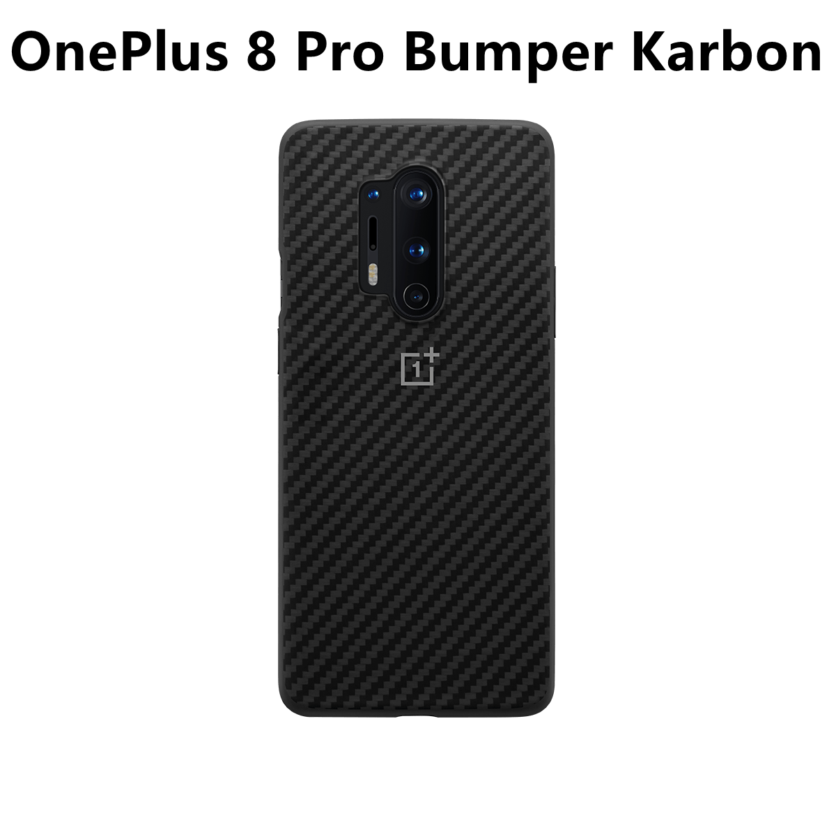 100% originale Ufficiale OnePlus 8 /8 pro Caso Della Copertura di Arenaria Del Respingente Ciano Karbon in Fibra di nylon Antiurto Posteriore