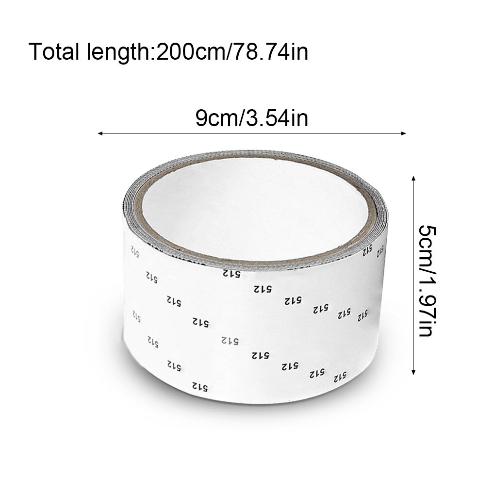 Screen Repair Tape Window Door Waterproof Patch Self-adhesive Strong Fix Anti-Insect Door Mosquito Net Mesh Broken Holes Repair: White