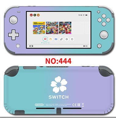 Vinile Adesivi Protezione Della Pelle Dello Schermo per Nintendo Interruttore lite Console di Colore Puro Viola Pelli: 444 skins