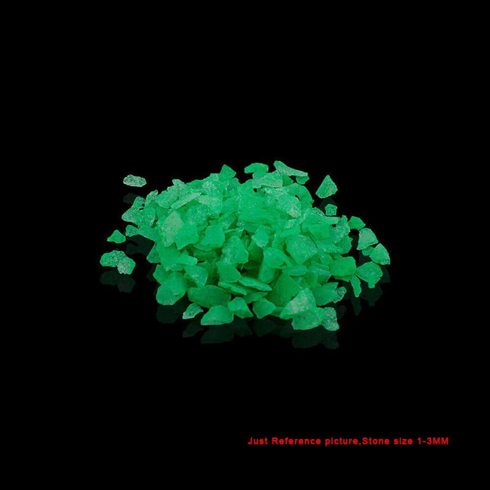 Lichtgevende Zand Stenen Tuin Park Road Steentjes Glow In Dark Ornamenten Voor Party Aquaria Aquarium Decoratie Stenen Ornamenten