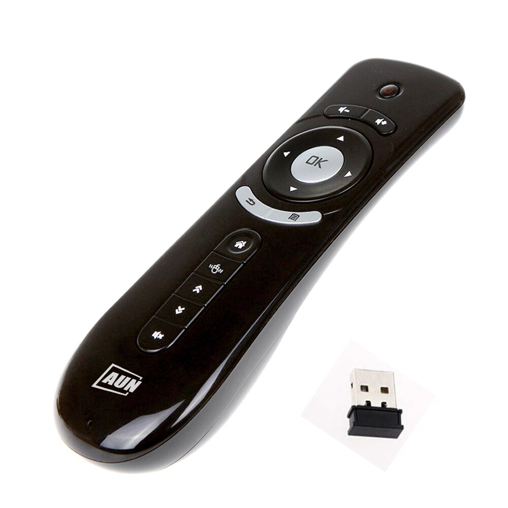 AUN Mini Air-Mouse 2.4G Wireless remote-control for Android Tv Box, Android Projector Motion Sensing Game BBDFS-1