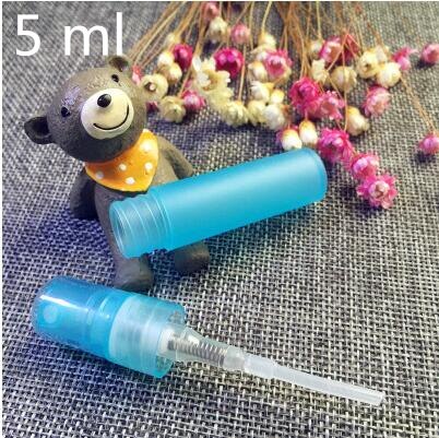 50 st 3 5 8 10 ml plastspray parfym miniflaskor liten spruta prov tom behållare dispensering: 5 ml st gröna 50 st