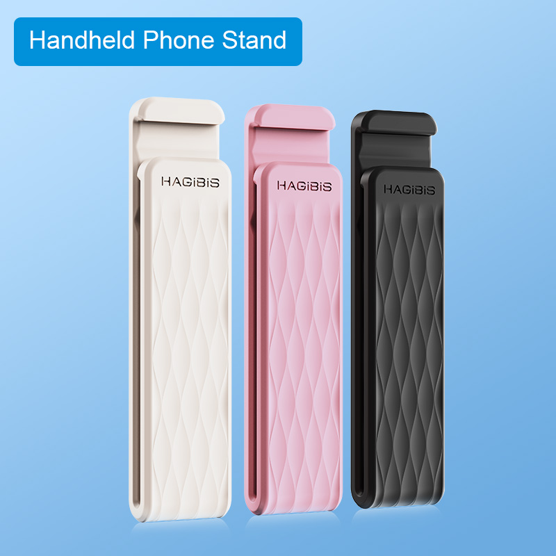 Hagibis Phone Grip Strap Stand Cell Phone Wristband Finger Holder Portable Universal Foldable Kickstand for Most Smartphones: Default Title